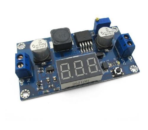 DC-DC 4.5-32V to 5-52V XL6009 Boost Step-up Module Power Supply LED Voltmeter NE