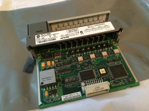 Allen Bradley, SLC 500, 1746-NI8, SER A, FRN 1.0 Analog Input Module