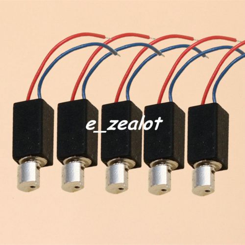 5pcs 5*12mm mobile phone vibrating motor perfect 1.8v-5v motor perfect for sale