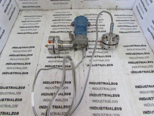 ROSEMOUNT PRESSURE TRANSMITTER 3051CD2A22A1AS9E5T1 w/ CAPILLARIES NEW