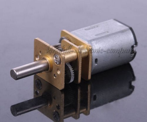 1Pcs 6V 100RPM Micro Torque Gear Box Motor New