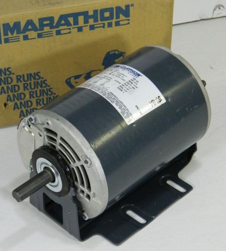 MARATHON ELECTRIC MOTOR 3/4 HP AC 3 PHASE MOD.# DVE 56T17D11006A P (P/N T11B1G)