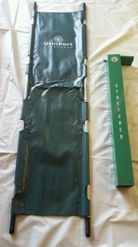 Stretcher foldable aluminum alloy emergency stretcher with mountable case for sale