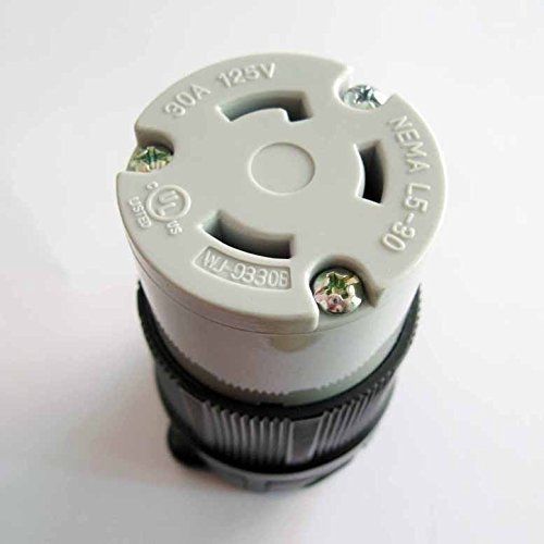 NEMA L5-30R Locking Connector 120V, 30A