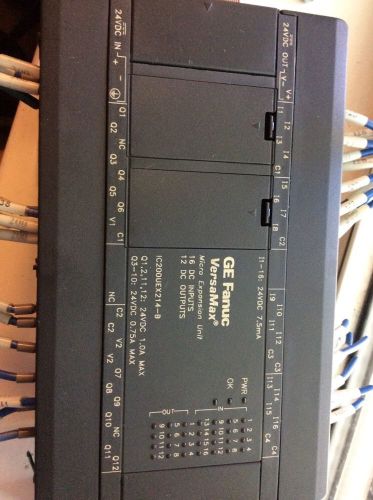 GE Fanuc VersaMax IC200UEX214-B Micro Expansion Unit 7101A-1