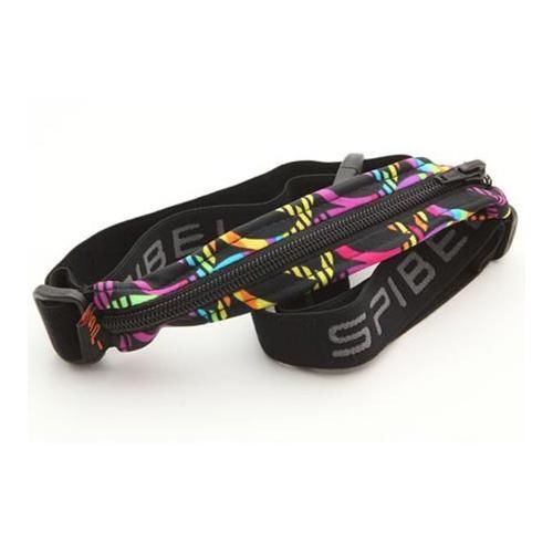 SPIbelt Adult , Peace Signs Fabric/Black Zipper/Logo Band #AL:7BL-A032-001