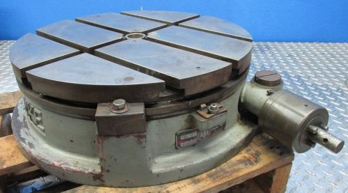 TROYKE MODEL BH-18 18&#034; DIAMETER PRECISION ROTARY TABLE