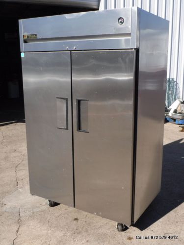 True 2 solid door stainless steel  refrigerator , model tg2r-2s for sale