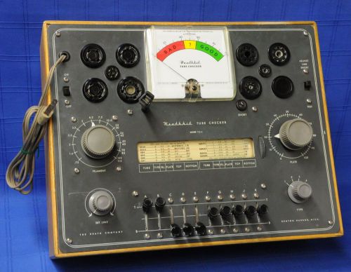 Calibrated heathkit tc-2 tube tester 6550 el84 kt66 5ar4 12ax7 for sale