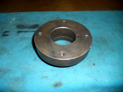 5&#034; diameter chuck mounting plate with L-00 Mounting, from 12&#034; Clausing Lathe