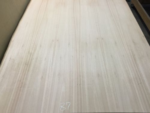 Wood veneer lyptus 48x98 1 piece 10mil paper backed &#034;exotic&#034; air 87 for sale