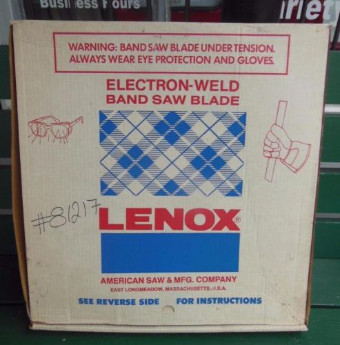 Lenox matrix 81217 vari-tooth bandsaw blade 14ft 14&#039;6&#034; x1-1/4&#034; .042 6/10t tool for sale