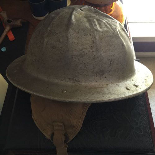 Vintage b.f. mcdonald co. aluminum hard hat for sale