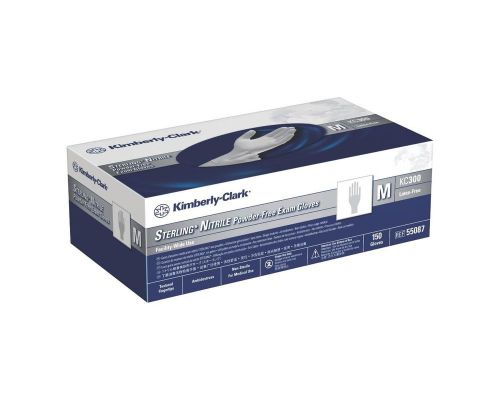 Kimberly-Clark Sterling Nitrile Powder-Free Exam Gloves KC300 Medium 200 50706