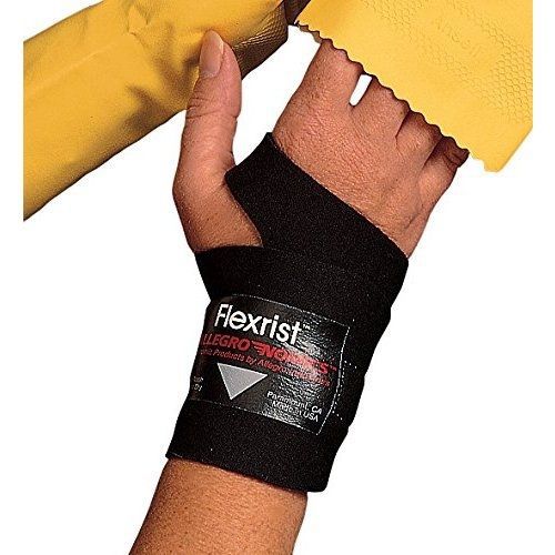 Allegro Industries 7311 Thin FlexRist Wrist Support, One Size, Black