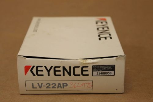 KEYENCE LV-22AP DIGITAL LASER AMPLIFIER