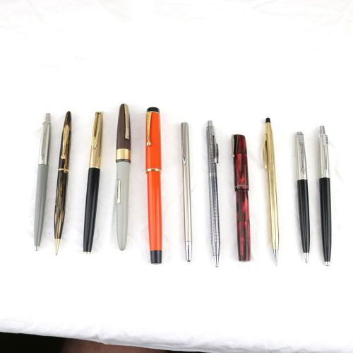 11 VTG Pen Fountain, Ball Point Waterman&#039;s 14k Parker,