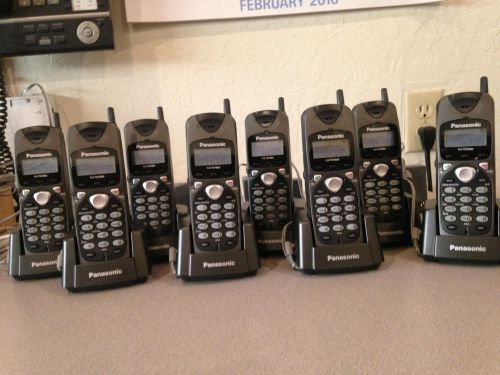 Panasonic kx-td7680 portable handsets   near mint for sale