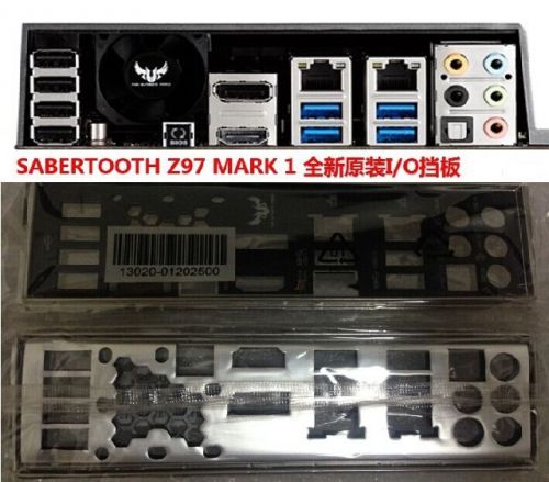 1Pcs original ASUS I/O IO SHIELD for SABERTOOTH Z97 MARK 1 backplate #G950 XH