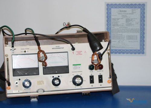 Biddle Megger 15kv Megohmmeter (Model 210415), NIST Calibrated + Warranty