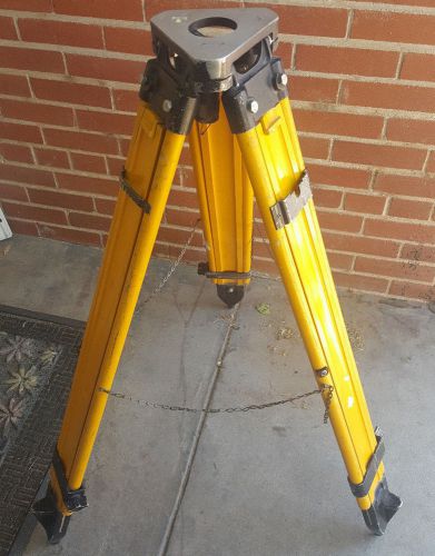 Vintage Survey Tripod, Brunson Intr. Co., Double Clamp Wood Legs for SURVEYOR