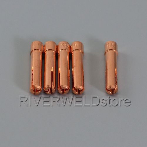 10N23S Stubby Collet 1/16&#034; 1.6mm Fit TIG welding torch WP PTA DB SR 17 18 26 5PK