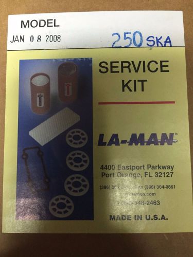 LA MAN EXTRACTOR DRYER 250SKA SERVICE KIT 250 SCFM FOR MODEL 140 DRYER PARTS