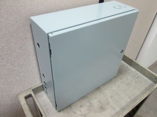 Hoffman CSD20206 Enclosure, Dimensions: 20&#034; x 20&#034; x 6&#034;, Wall Mount, *Holes*