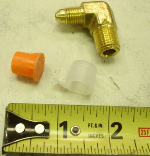 Elbow 90 1/4 NPT to 1/4&#034; 37 Degree Flare $15