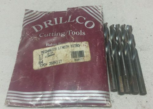 5 DRILLCO 17/64&#034; MECHANICS LENGTH NITRO EPD# 350N117