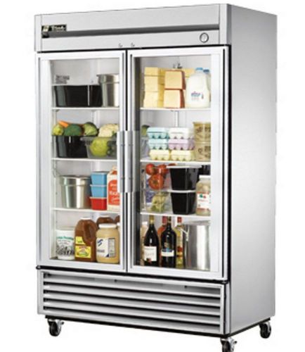 Brand new true ts-49fg  glass swing (2)door reach-in freezer for sale