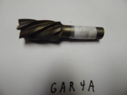 1&#034;  LEFT HAND   Single End Mill  5/8&#034; Shank  6 Flute