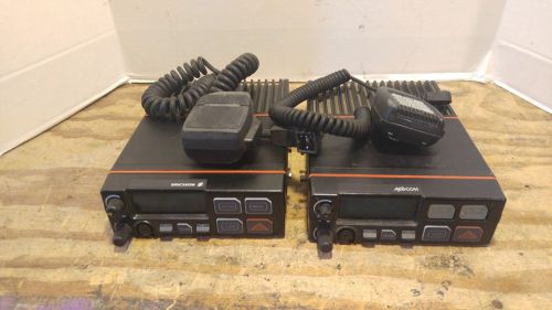 Macom &amp; Ericsson D28MTX Two Way Radio w/Microphones