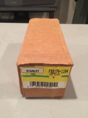 Asci stanley fbb179 1104 4.5&#034; x 4.5&#034; 4 wire electrified hinge. for sale