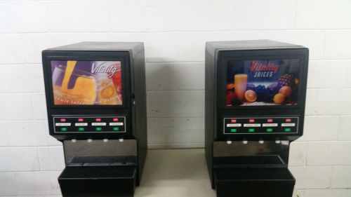 2 Vitality Refrigerated Juice Dispenser EX48PCI Tested 120 Volt