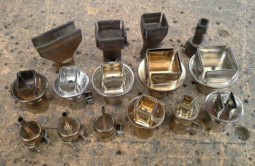 Hakko Hot Air Nozzle Lot 850/852! A1128B, A1268B, A1138, A1130, Etc.