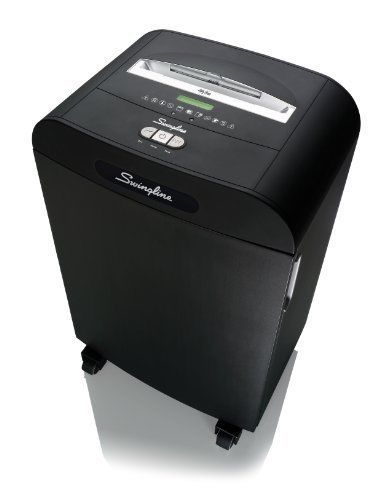 Swingline jam free paper shredder, 22 sheets, strip-cut, 5-10 users, ds22-13 ... for sale