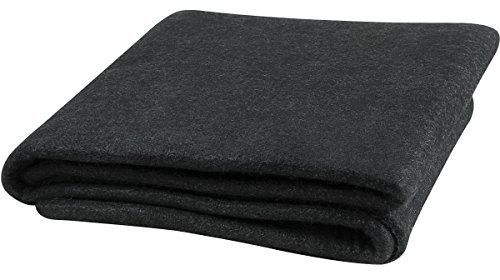 Steiner 316-6x6 velvet shield 16 oz black carbonized fiber welding blanket, 6&#039; x for sale