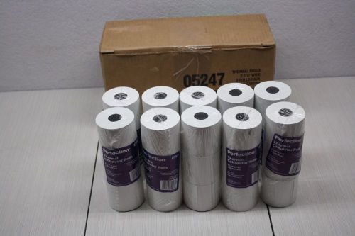 30x PM Perfection Calculator Register Thermal Paper Rolls 2.25&#034; x 165ft TI 27225