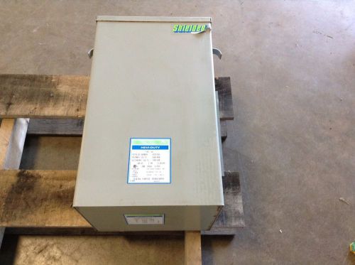 Sola hevi duty hs5f5as transformer 5000 va 5 kva single phase for sale