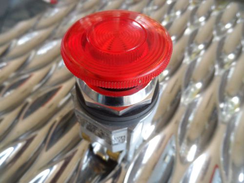 IDEC AVLD39911DN-R-120V Mushroom Push-Twist Release Button Red + 1NO/1NC Contact