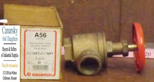 1 NEW GIACOMINI A56 ANGLE FIRE HOSE VALVE ***MAKE OFFER***