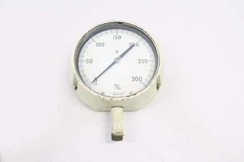 ASHCROFT DURAGAUGE 0-300PSI 1/2 IN NPT PRESSURE GAUGE D532288