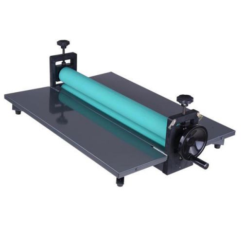 25 1/2&#034; manual cold roll laminator hand crank laminating machine 498 for sale