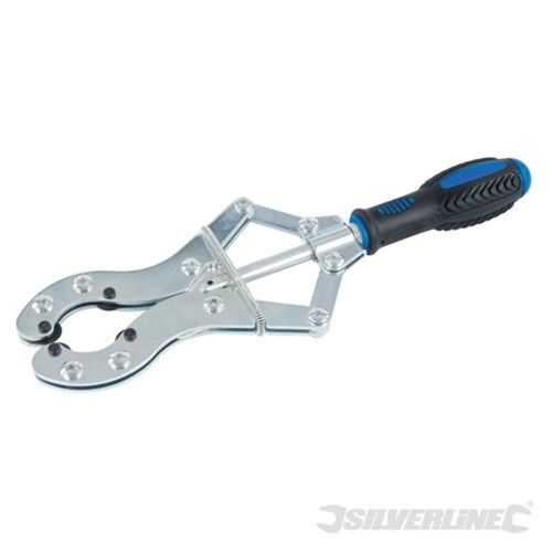Silverline exhaust pipe cutter 35-64mm zinc plated carbon steel diy hand tools for sale