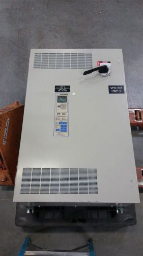 YASKAWA 50HP AC DRIVE/E7 BYPASS SYSTEM W/ENCLOSURE CIMR-E7U4030 UTC000044 UTC000