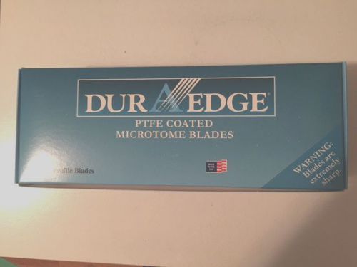 High profile dura edge microtome blades - brand new case - duraedge for sale