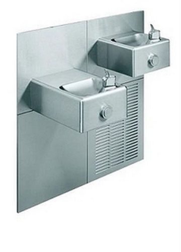 Oasis M8SCPM - Modular, Refrigerated Drinking Fountain, Bi-Level, Mechanical Pus