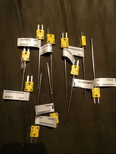 watlow K type thermocouples (Set of 10 brand new!!)