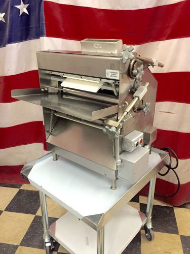 ACME MRS11 DOUGH ROLLER, BENCH PIZZA PRESS, ROUNDER, DOUGH SHEETER DOUBLE PASS